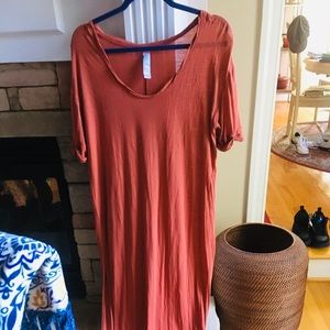 Free People Beach T-shirt Dress